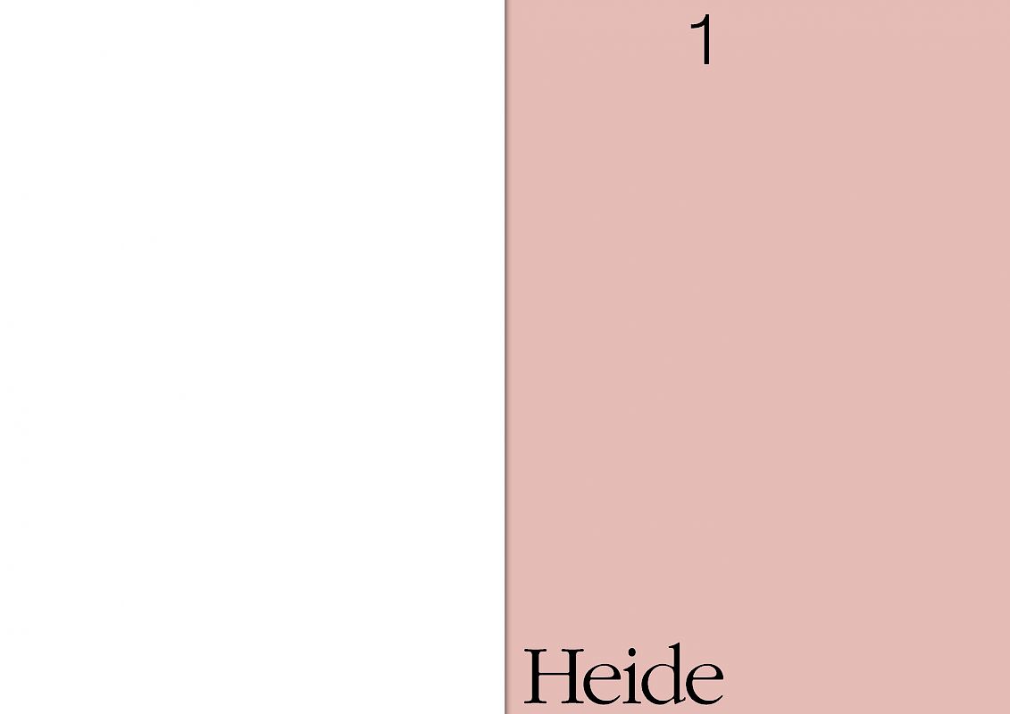 Heide Heft 1, Publikation, Auszug
