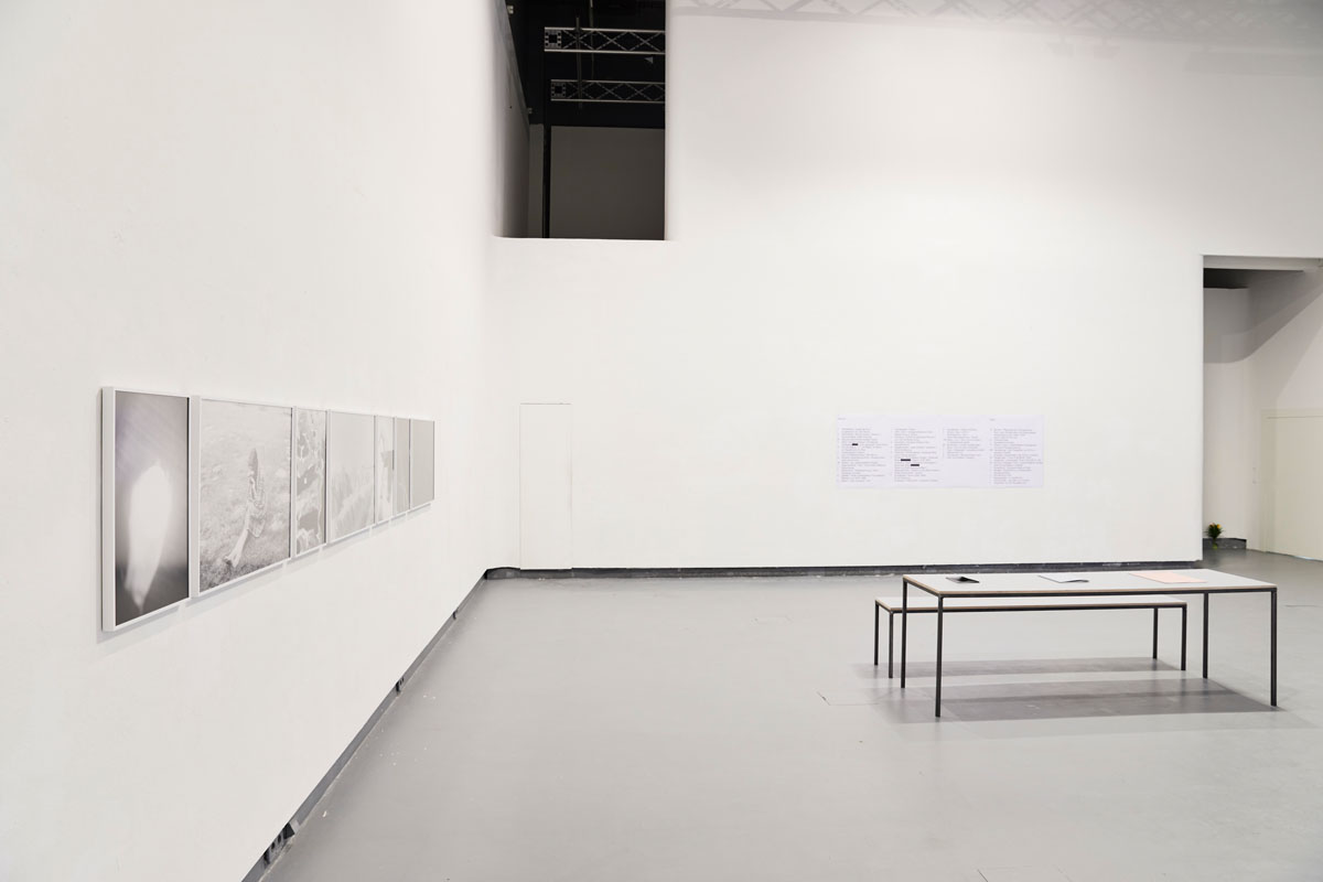 Ausstellungsansicht, Galerie der HGB Leipzig, 2019