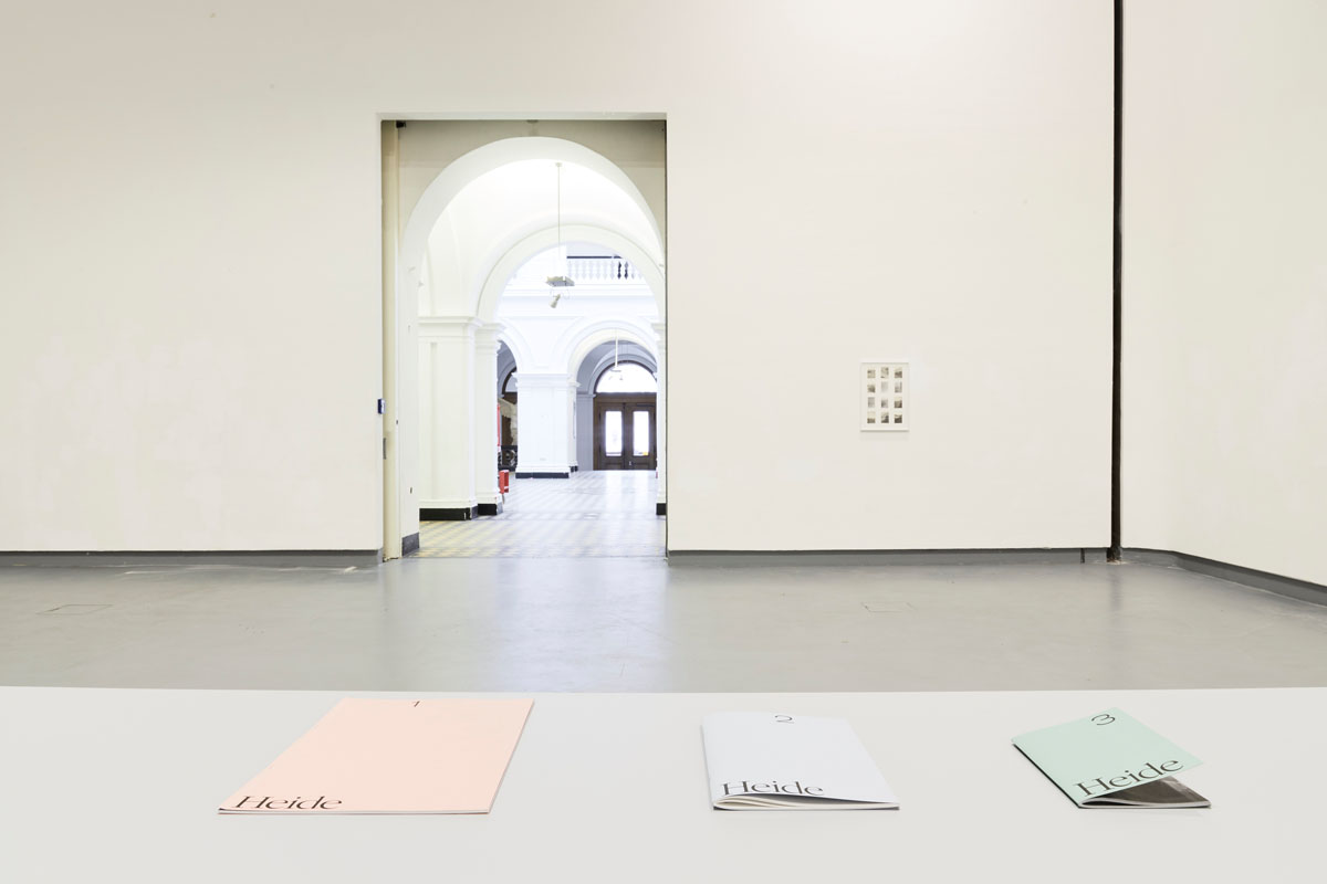 Ausstellungsansicht, Galerie der HGB Leipzig, 2019