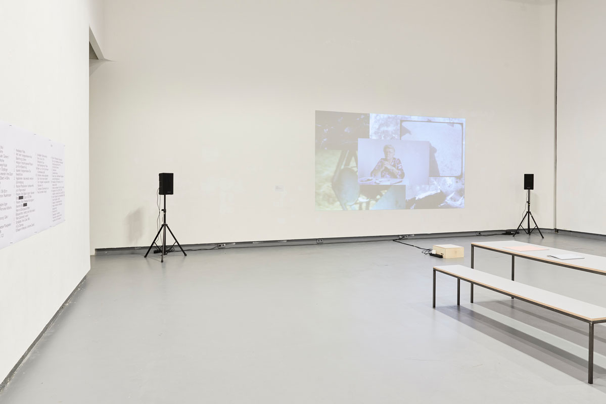 Ausstellungsansicht, Galerie der HGB Leipzig, 2019