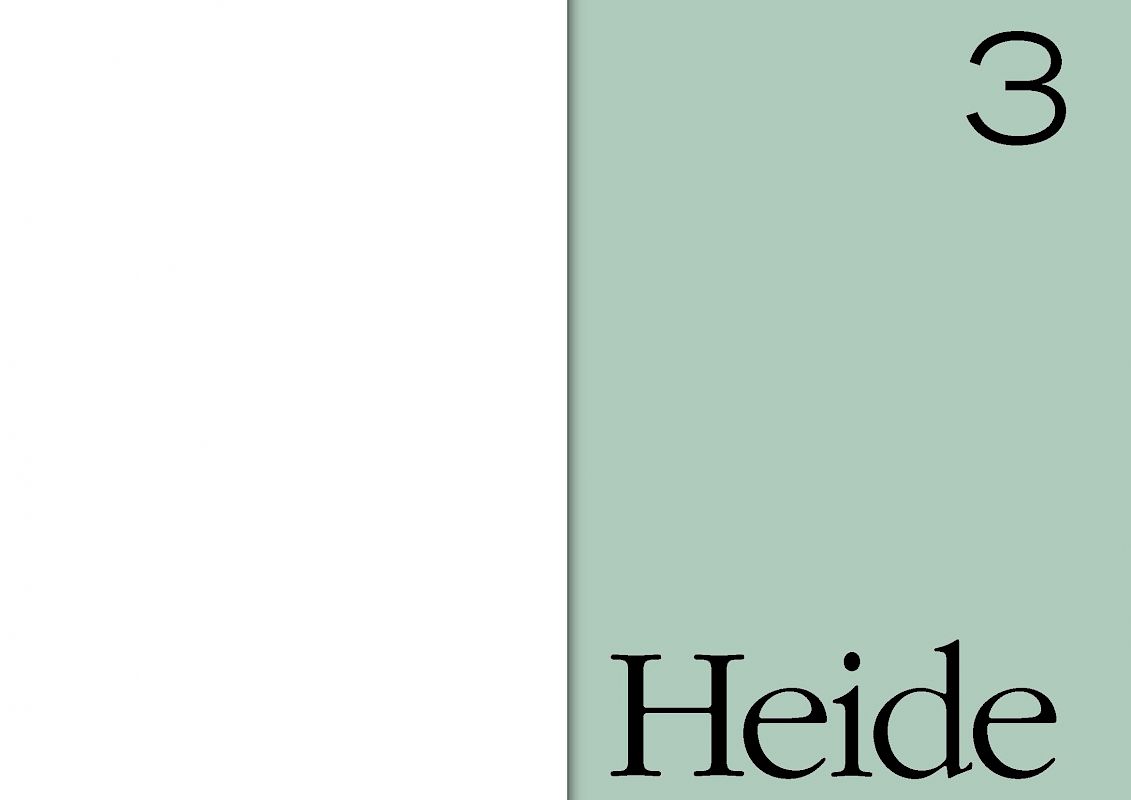 Heide Heft 3, Publikation, Auszug
